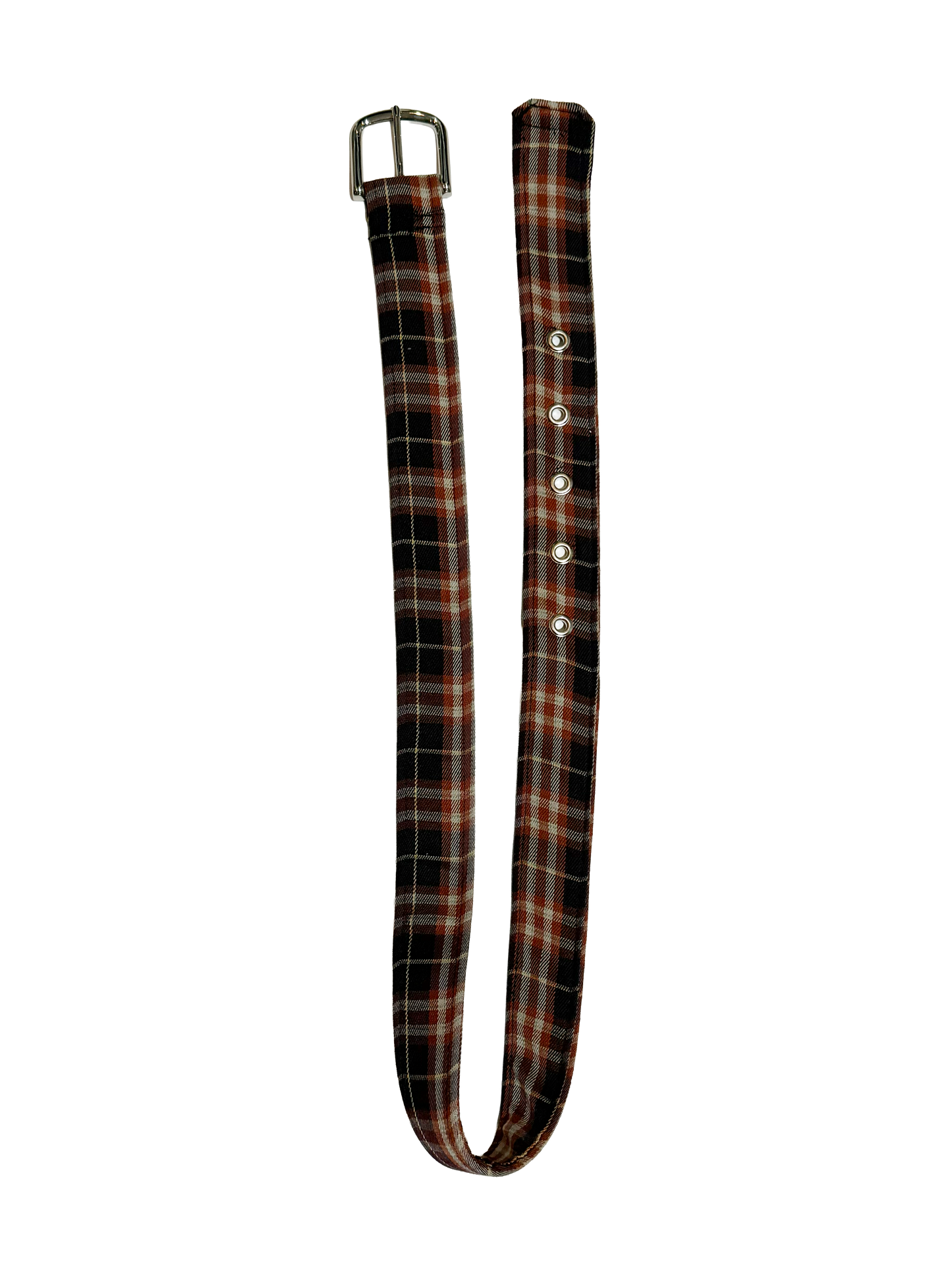 Red Plaid Belt (Cut and Sew Handmade Belt)
