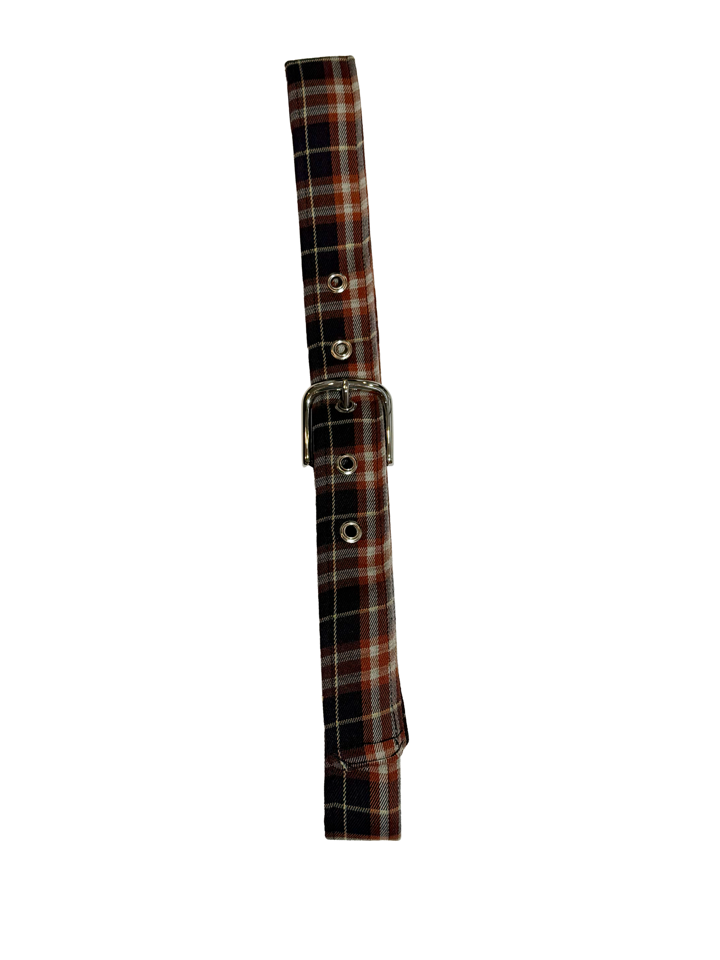 Red Plaid Belt (Cut and Sew Handmade Belt)